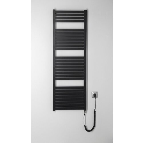 Aqualine kupatilski električni radijator tondi-e 500W 133x45 cm mat crna Slike