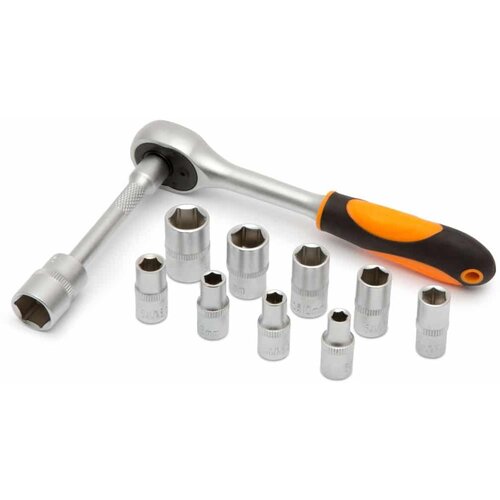 Handy 12 delni set nasadnih ključev 5-13mm z dvosmerno ragljo 1/4" in podaljškom Cene