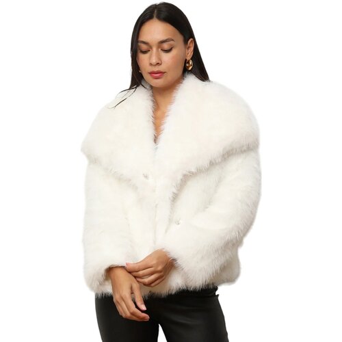 La Modeuse Plašči 72183_P169636 Bela Cene