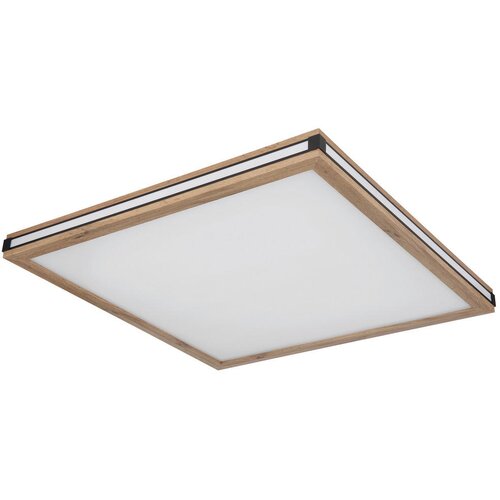 Globo LED stropna svjetiljka Carla (24 W, Topla bijela, Smeđa, D x Š x V: 60 x 60 x 7,5 cm) Cijene