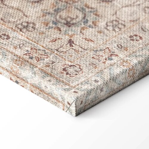  Slika - Sand carpet - worn Persian carpet with rich decorative motifs 60x40 Standard Cene