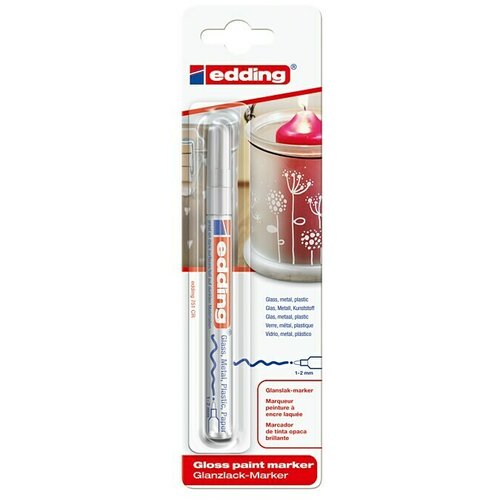 Edding Lakirni marker 751 (Srebrne barve, 1 mm - 2 mm) Cene