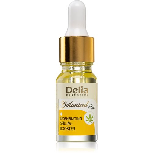 Delia Cosmetics Botanical Flow Hemp Oil regenerirajući serum za suho i osjetljivo lice 10 ml Slike