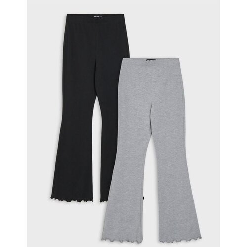 Sinsay Pamučne flare tajice 2 pack Cene