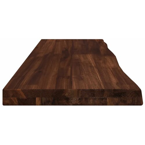  Pravokutni stolni vrh 90 x 20 x 3 cm Pravokutni - Tamno smeđa 90 x 55 x 3 5 cm Živi rub 1 strana Slike