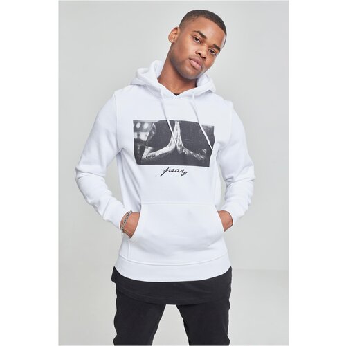 Mister Tee Pray Hoody White Slike