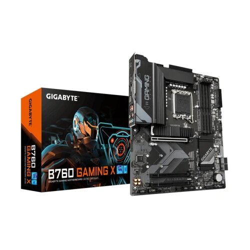 Gigabyte MB B760 Gaming XLGA1700; 4xDDR5; 3xM.2; 4xSATA8xUSB; HDMI, DP; ATX; Cijene