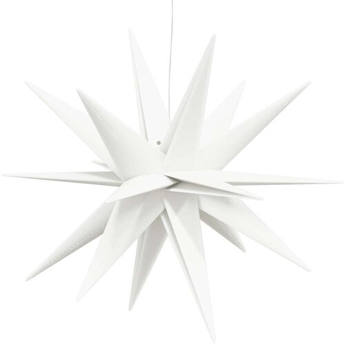  Božićno svjetlo s LED svjetlima sklopivo bijelo 57 cm Slike