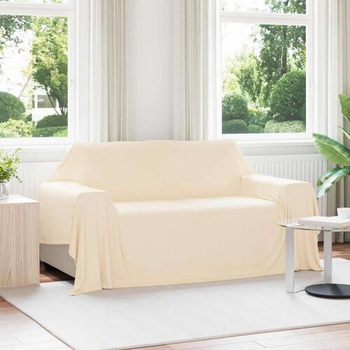  Odeja krema 280 x 210 cm Flis, (5000288218) Cene