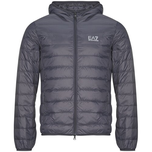 Ea7 Emporio Armani TRAIN CORE ID DOWN LIGHT JACKET HOODIE CC 8NPB24 Siva Cijene