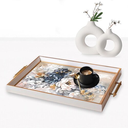 Aberto Design Poslužavnik TPB9848 50 x 29 x 3.5 cm, Šareni Cene