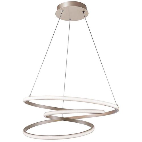  LED luster na sajli CORT LED/40W/230V srebrni Slike