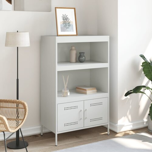  Visoka komoda 67 x 39 x 113 cm čelična Slike