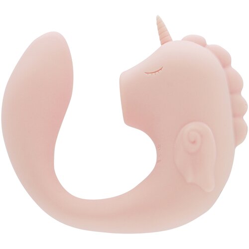 Unihorn C-Horse - vibrator za G-točku i klitoris (koraljni) Slike