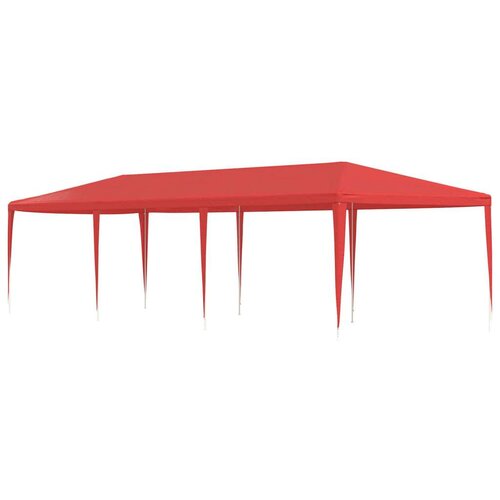 Šator za svadbe - &scaron;ator za zabave Crvena 900 x 300 x 255 cm PE i čelik Cijene