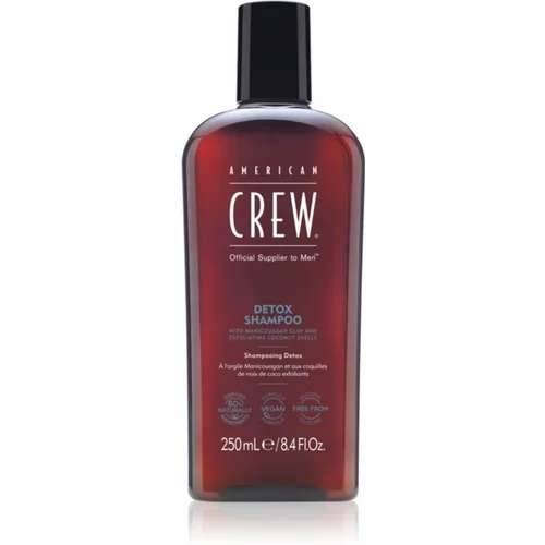 American Crew Detox Shampoo šampon za kosu za muškarce 250 ml