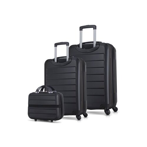 Zoozie Bags set kofera 1680, 3 dijela, crni Cene
