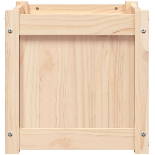  Vrtna sadilica 40 x 40 x 40 cm od masivne borovine Slike