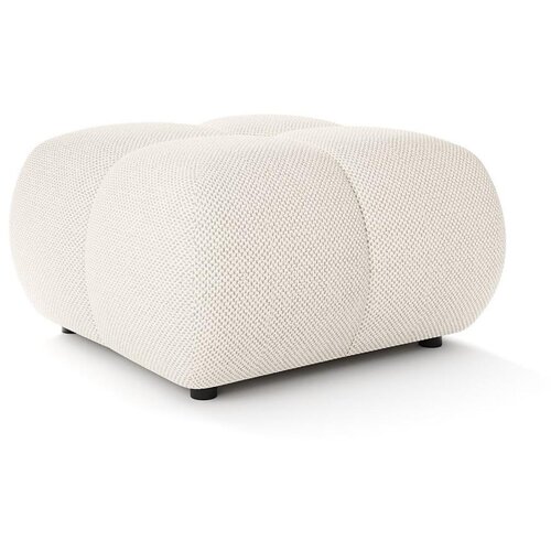  Tapacirani tabure ALMADA 72x72 cm krem Slike