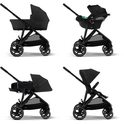 Cybex konstrukcija sa sjedalom Gazelle S moon black 522002703 Slike