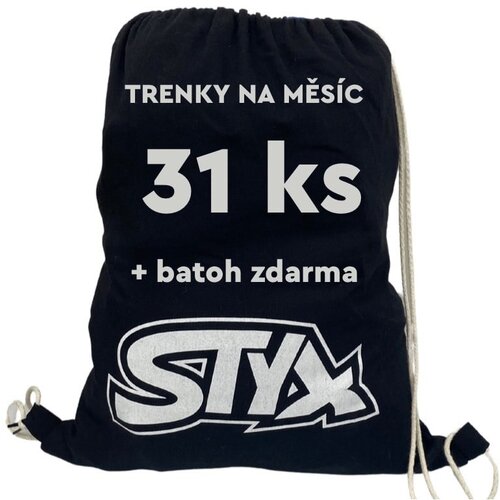 STYX 31PACK Mens Shorts classic rubber - shorts for the moon Slike