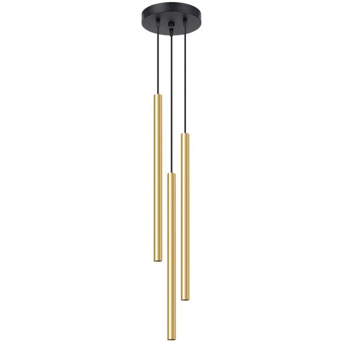 Sollux SL.1197 - Zlatni luster na sajli PASTELO 3xG9/8W/230V Cene
