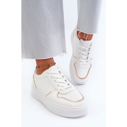 Boto Women&amp;#039;s Platform Sneakers White Tessama Slike