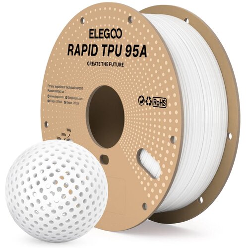 Elegoo Rapid TPU White - 1,75 mm / 1000 g Cene