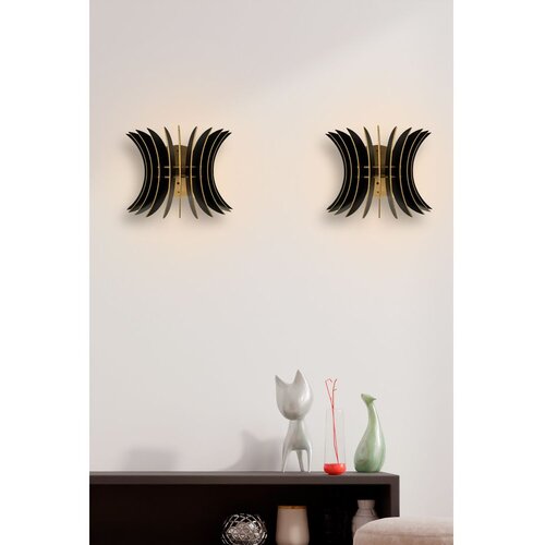 Opviq 206-WS2 Black Wall Lamp Slike