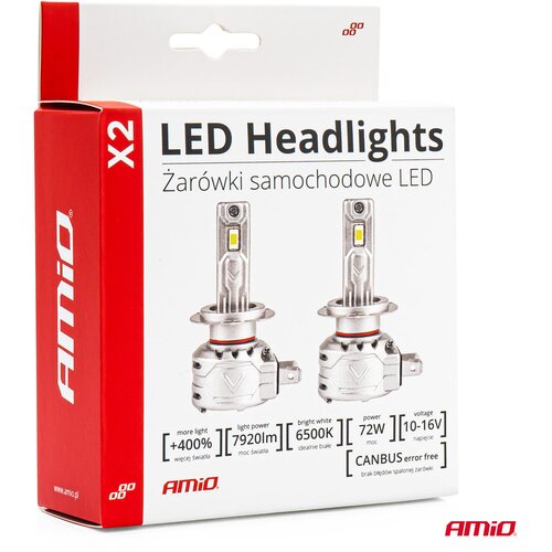 Amio Auto sijalice X2 H7 LED 6500K Cijene