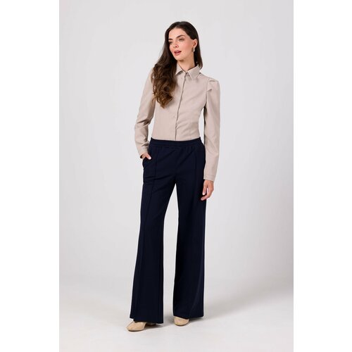 BeWear Woman's Trousers B275 Navy Blue Slike