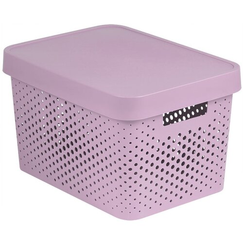Curver Škatla INFINITY DOTS 17L – roza Cene