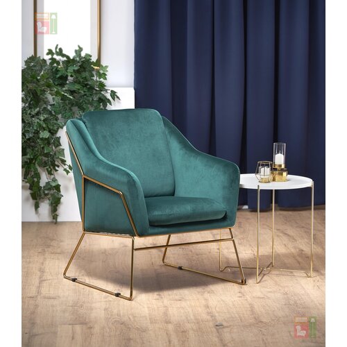 Halmar Fotelja Soft 3 - tamnozelena Slike