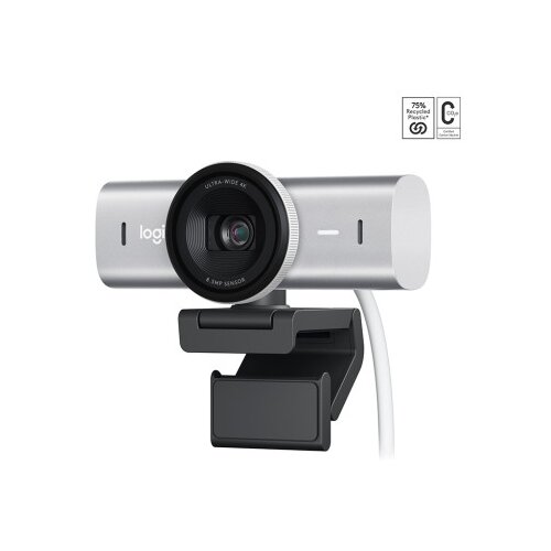 Logitech Kamera MX BRIO, 4K Ultra HD, siva, USB-C Cene