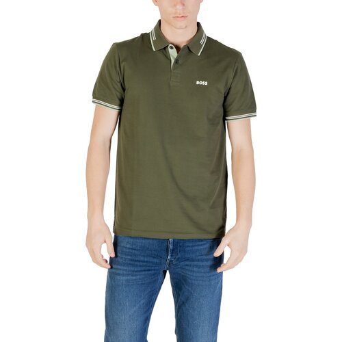 Boss Polo majice kratki rokavi Paul 10255848 01 50506193 Zelena Cene