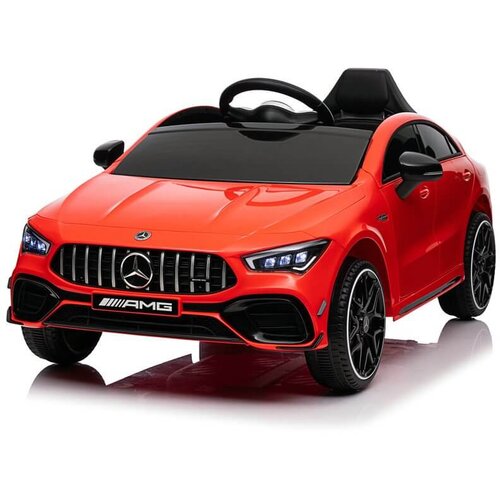  auto Mercedes 4x4 CLA 45 AMG sa mekim gumama i kožnim sedištem - Crveni Cene