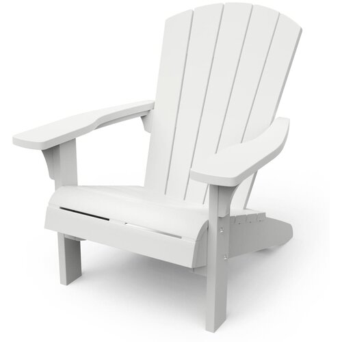 Keter Adirondack stol Troy bele barve Slike