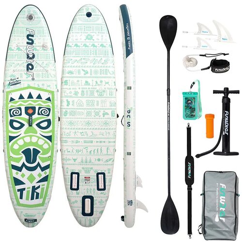SUP daska FunWater FW05D Tiki 3,2 m (zelena) Slike