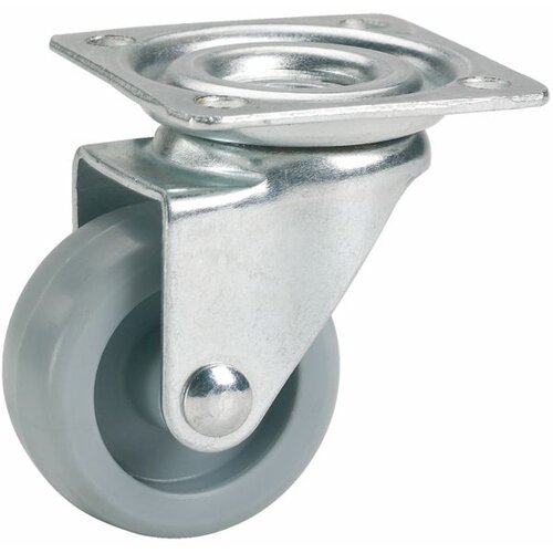 D&amp;Ouml;RNER + HELMER Vrtljivo kolo Stabilit (premer: 30 mm, nosilnost: 30 kg, sivo, umetna masa) Slike