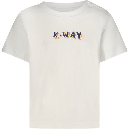 K-Way SHORT SLEEVE T-SHIRT CHILDREN WHITE Slike