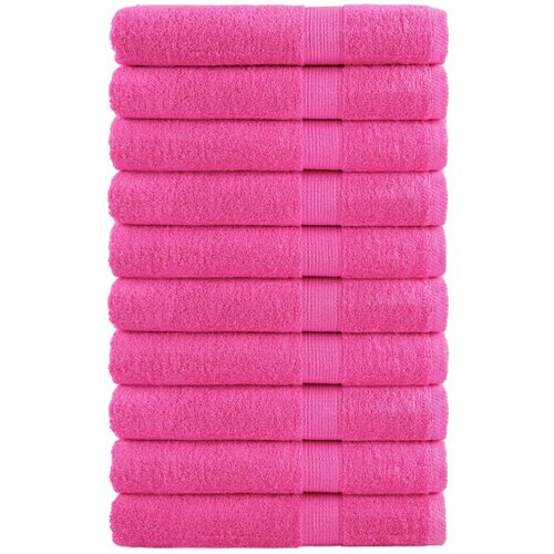 Furnova Premium brisače SOLUND 10 kos roza 80x200 cm 600 g/m2, (21916685) Slike