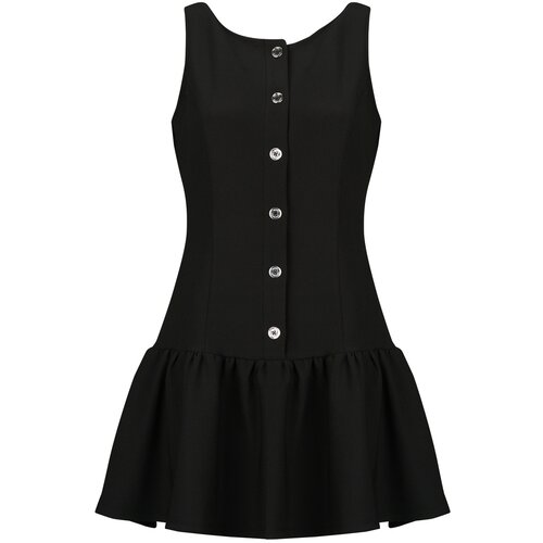 Michael Kors BTN FNT DROP WAIST MINI Crna Cijene