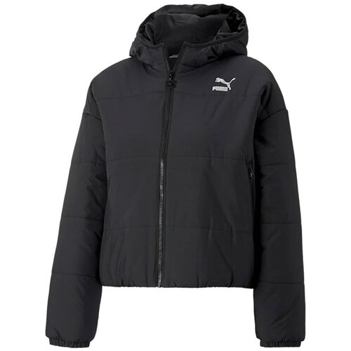 Puma Jakne Classics Hooded Padded Črna Cene