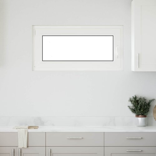  Prozor za podrum RISOR 100 x 50 cm PVC i staklo Bijela Cijene