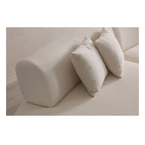 Atelier Del Sofa Kutna sofa Pars Krem, 100x70x390 cm, Bež Slike