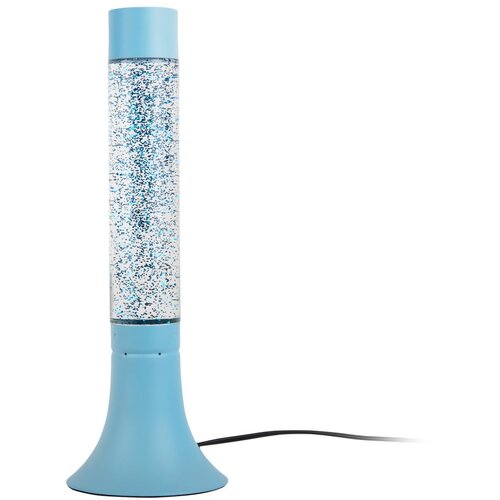 Leitmotiv Modra namizna svetilka s steklenim senčilom (višina 37,5 cm) Astro Glittler – Cene