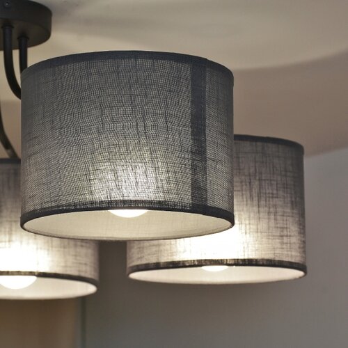  plafonski luster alba 5xE27/15W/230V siv Slike