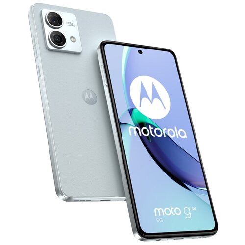 Motorola mobilni telefon moto g84 5G, XT2347-2, 6.55&amp;quot; marshmallow blue PAYM0023RS ) Slike