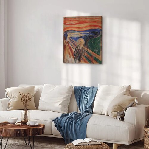  Slika za samostalno slikanje - Edvard Munch &amp;ndash; The Scream 40x50 Slike