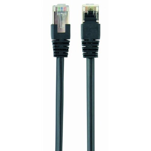 Gembird PP6-2M/BK Mrezni kabl, CAT6 FTP Patch cord 2m Black Slike
